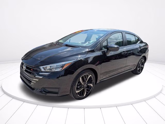 2024 Super Black Metallic Nissan Versa 1.6 SR FWD Sedan