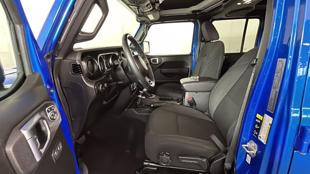 2023 Hydro Blue Pearl Coat Jeep Wrangler Altitude 4X4 SUV