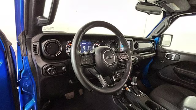 2023 Hydro Blue Pearl Coat Jeep Wrangler Altitude 4X4 SUV