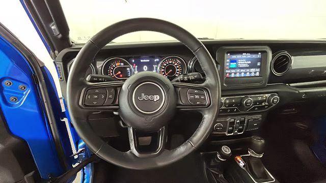 2023 Hydro Blue Pearl Coat Jeep Wrangler Altitude 4X4 SUV