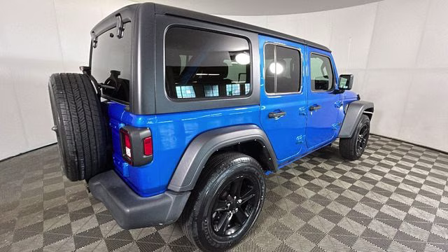 2023 Hydro Blue Pearl Coat Jeep Wrangler Altitude 4X4 SUV