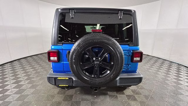 2023 Hydro Blue Pearl Coat Jeep Wrangler Altitude 4X4 SUV
