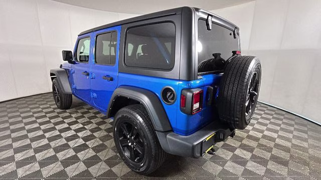 2023 Hydro Blue Pearl Coat Jeep Wrangler Altitude 4X4 SUV