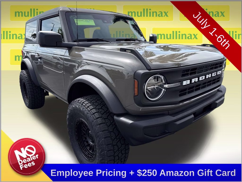 2026 Marsh Gray Ford Bronco Base 4X4 SUV