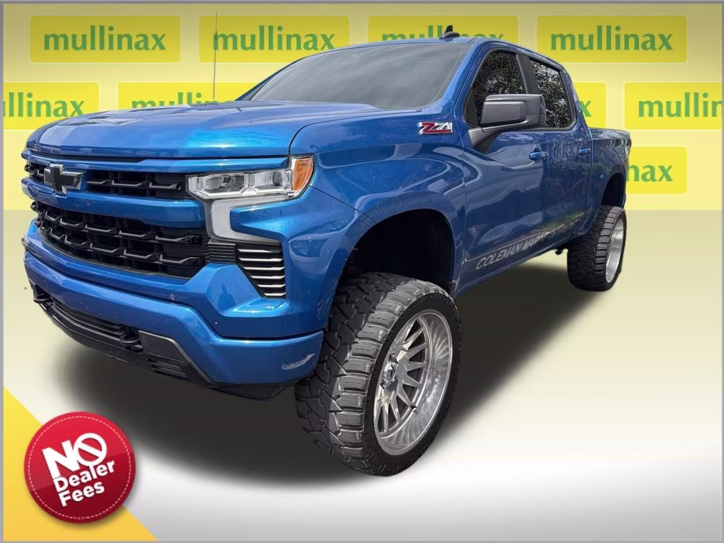 2023 Glacier Blue Metallic Chevrolet Silverado 1500 RST 4X4 Truck