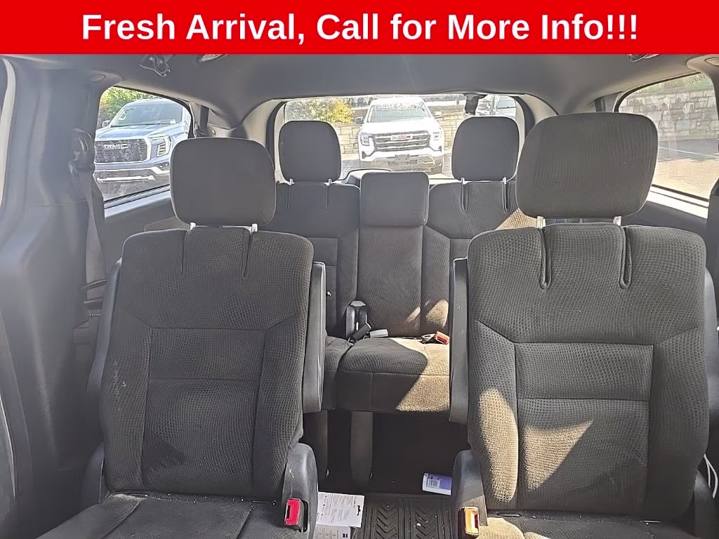 2015 Bright White Clearcoat Dodge Grand Caravan SE FWD Van