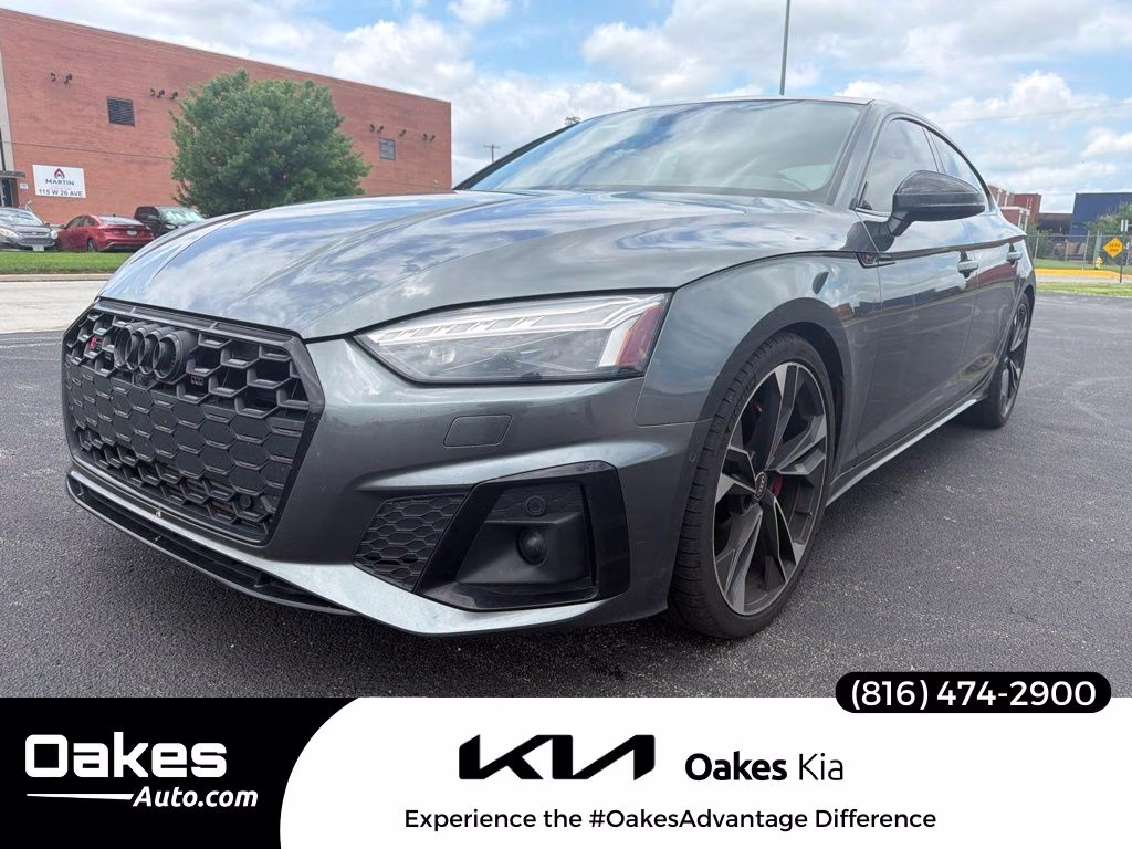 2022 Quantum Gray Audi S5 Sportback Prestige AWD Hatchback