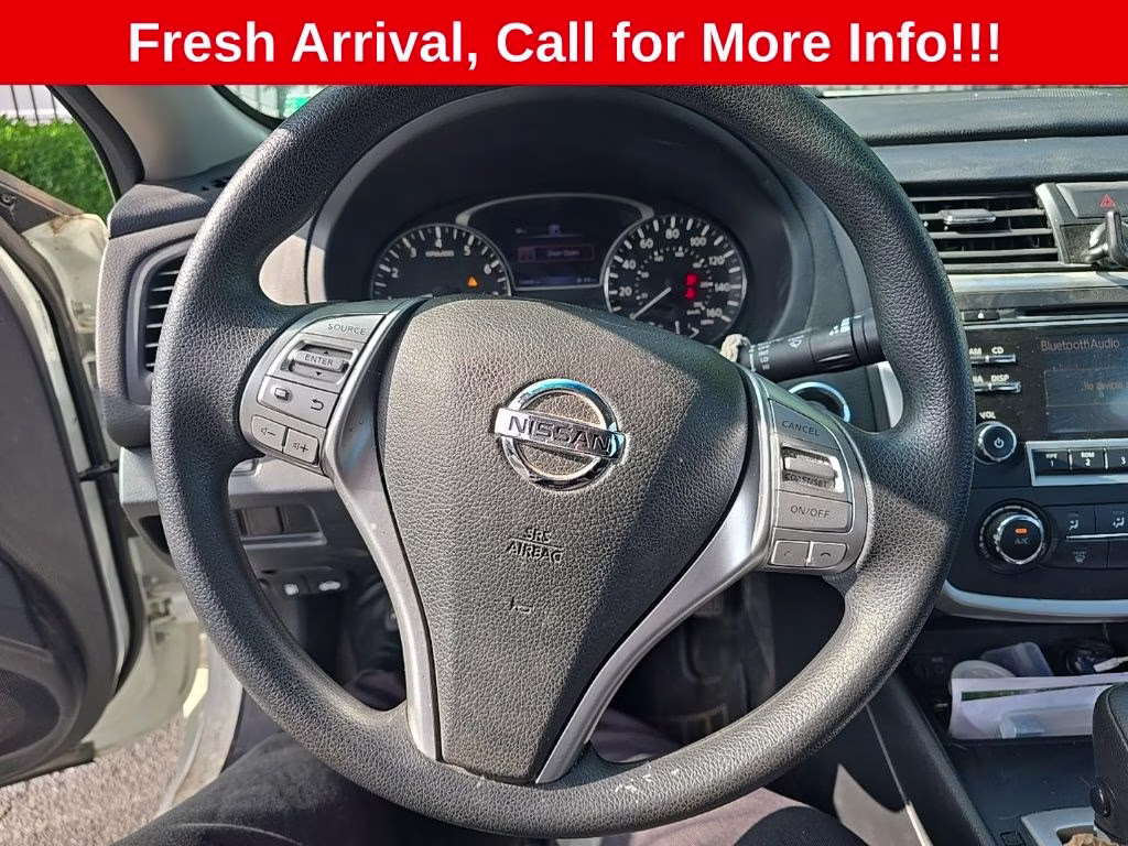 2017 Glacier White Nissan Altima 2.5 S FWD Sedan