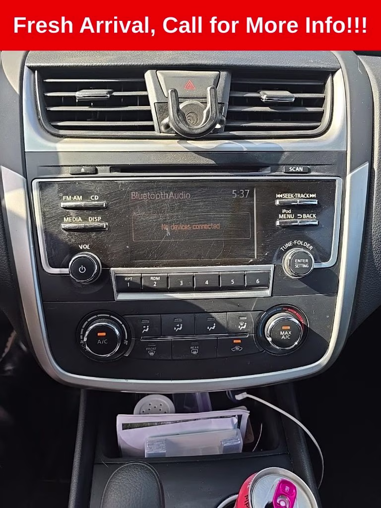2017 Glacier White Nissan Altima 2.5 S FWD Sedan