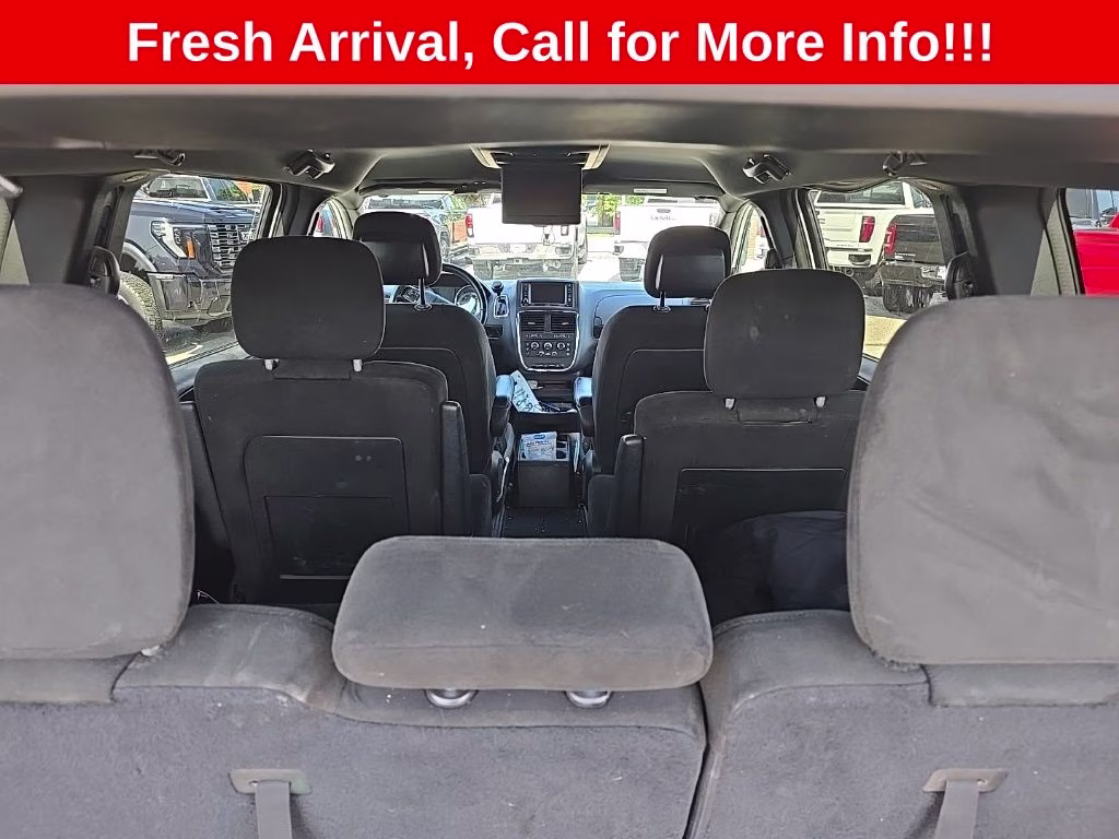 2015 Bright White Clearcoat Dodge Grand Caravan SE FWD Van