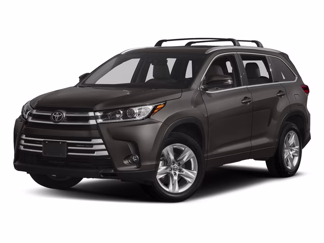 2017 Predawn Gray Mica Toyota Highlander Limited AWD SUV