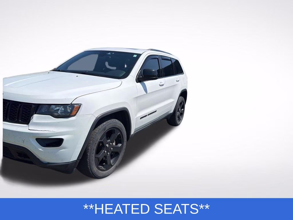 2018 Bright White Clearcoat Jeep Grand Cherokee Laredo 4X4 SUV