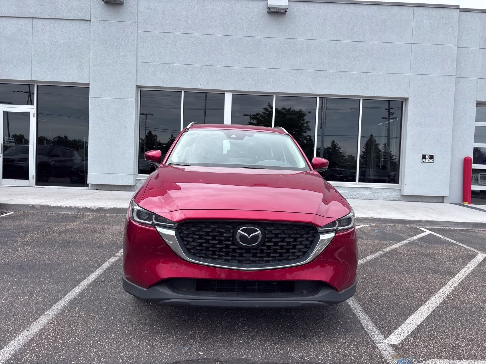 2022 Soul Red Crystal Metallic Mazda CX-5 2.5 S AWD SUV