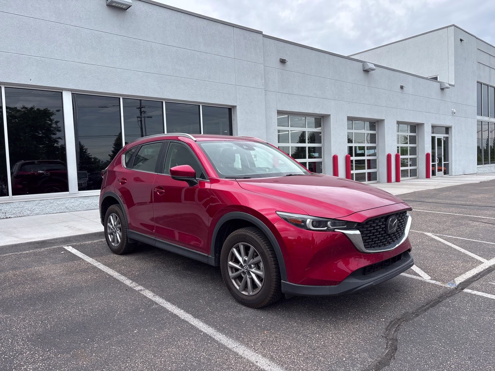 2022 Soul Red Crystal Metallic Mazda CX-5 2.5 S AWD SUV