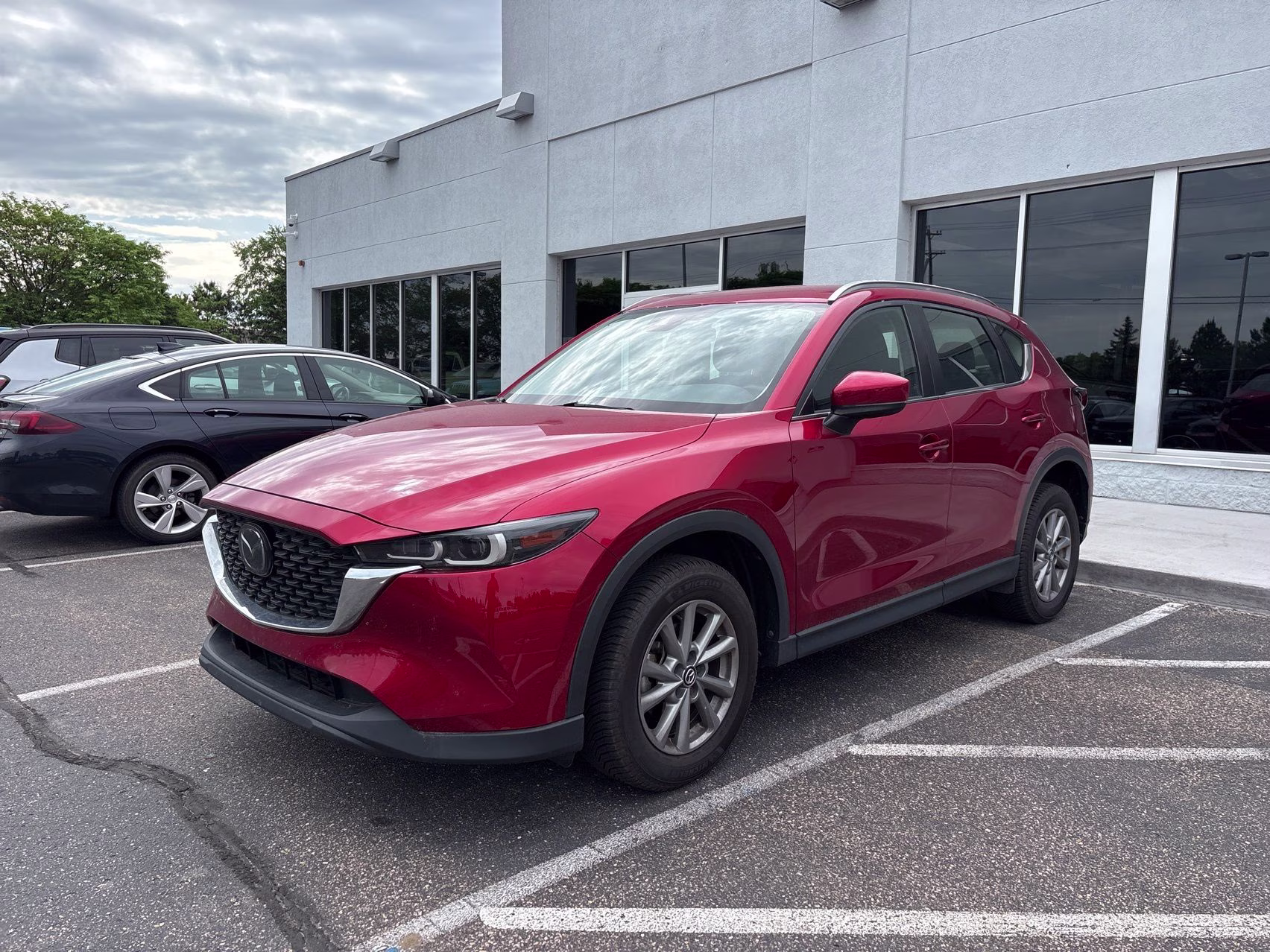 2022 Soul Red Crystal Metallic Mazda CX-5 2.5 S AWD SUV