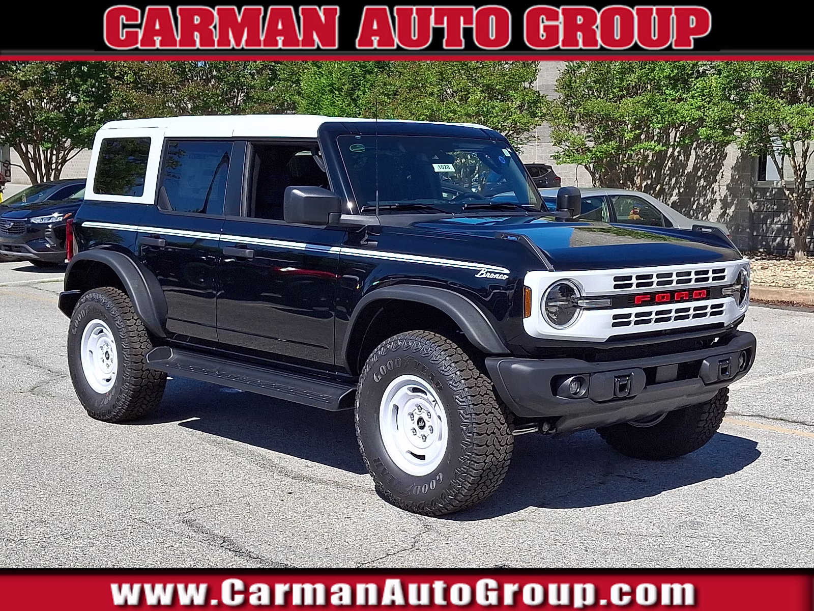 2026 Shadow Black - G1 Ford Bronco Heritage Edition 4X4