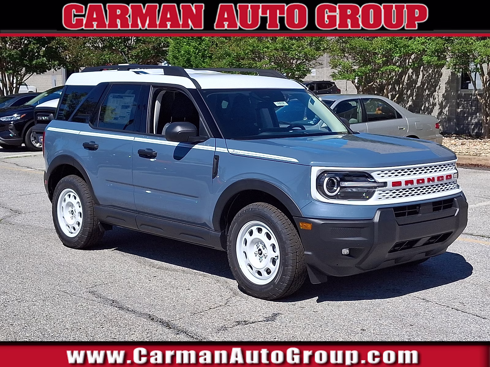 2026 Robins Egg Blue - CW Ford Bronco Sport Heritage 4X4