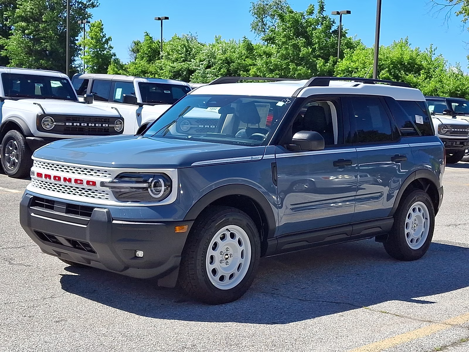 2026 Robins Egg Blue - CW Ford Bronco Sport Heritage 4X4
