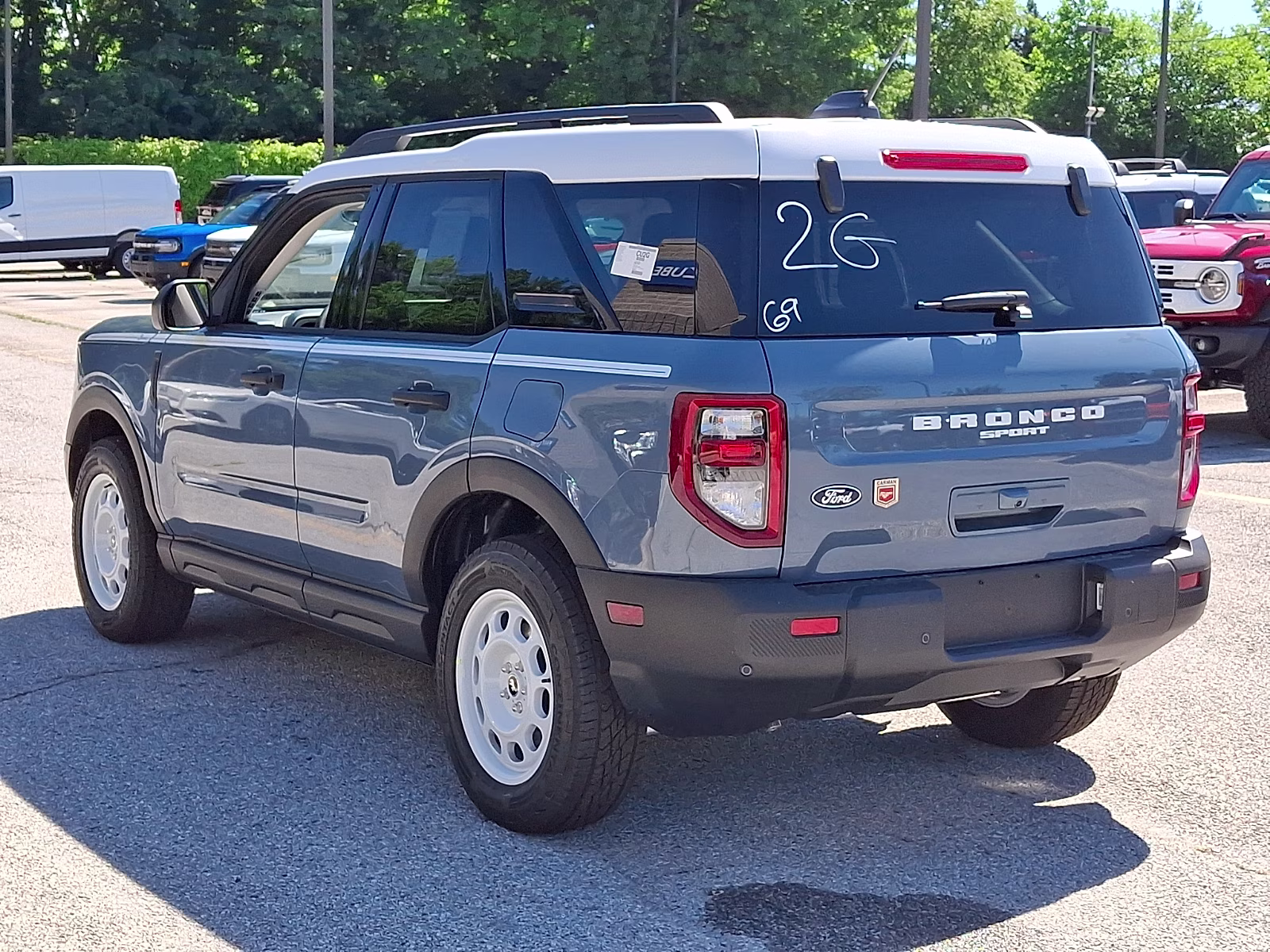 2026 Robins Egg Blue - CW Ford Bronco Sport Heritage 4X4