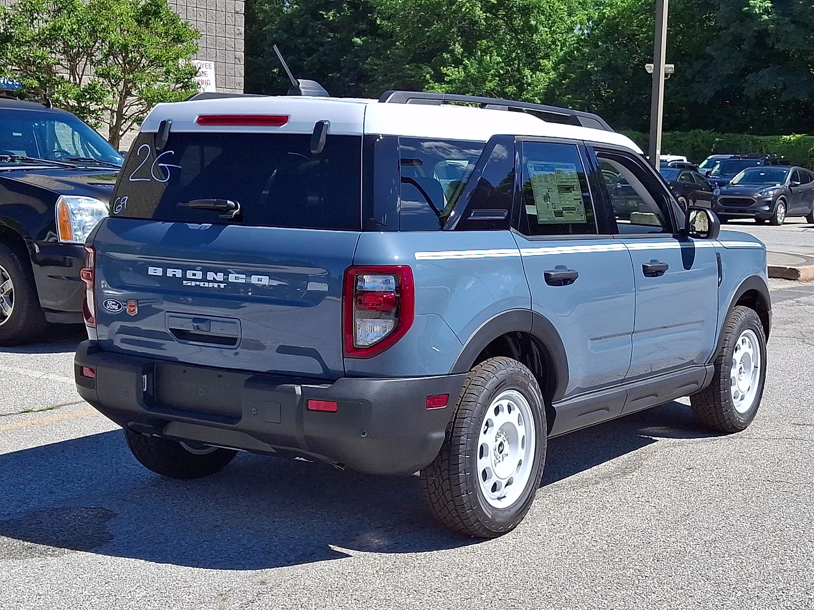 2026 Robins Egg Blue - CW Ford Bronco Sport Heritage 4X4