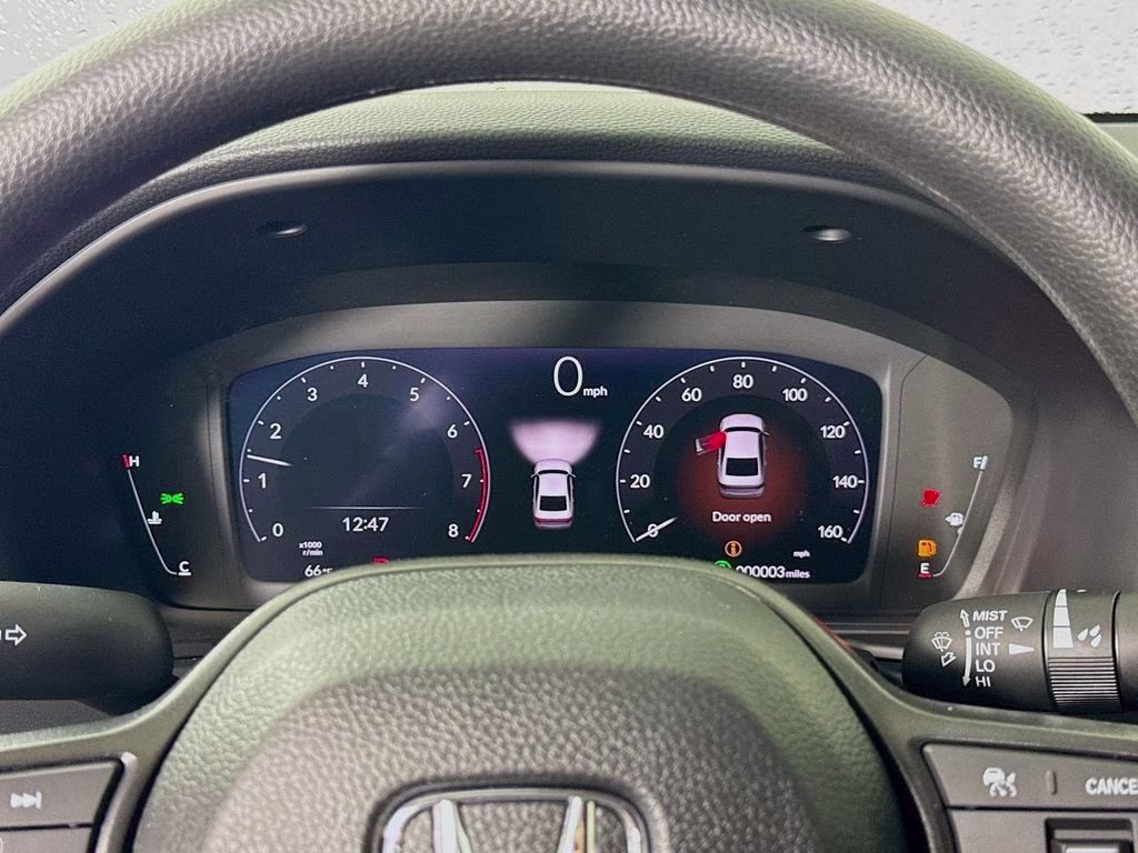 2026 Crystal Black Pearl Honda Accord LX FWD Sedan