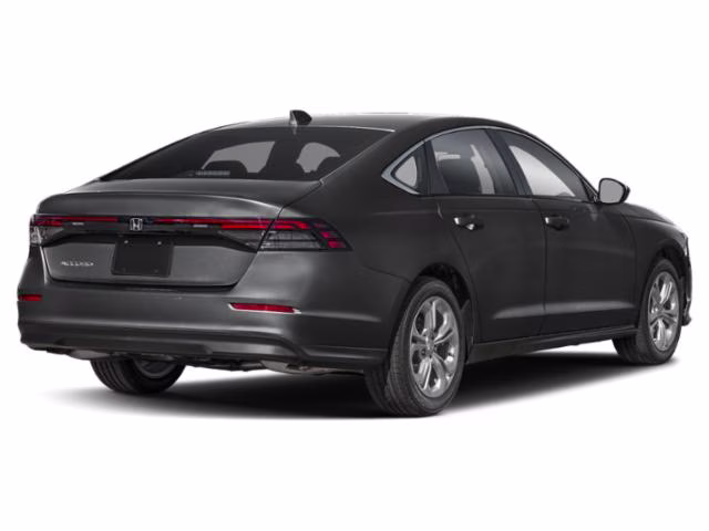 2026 Crystal Black Pearl Honda Accord LX FWD Sedan