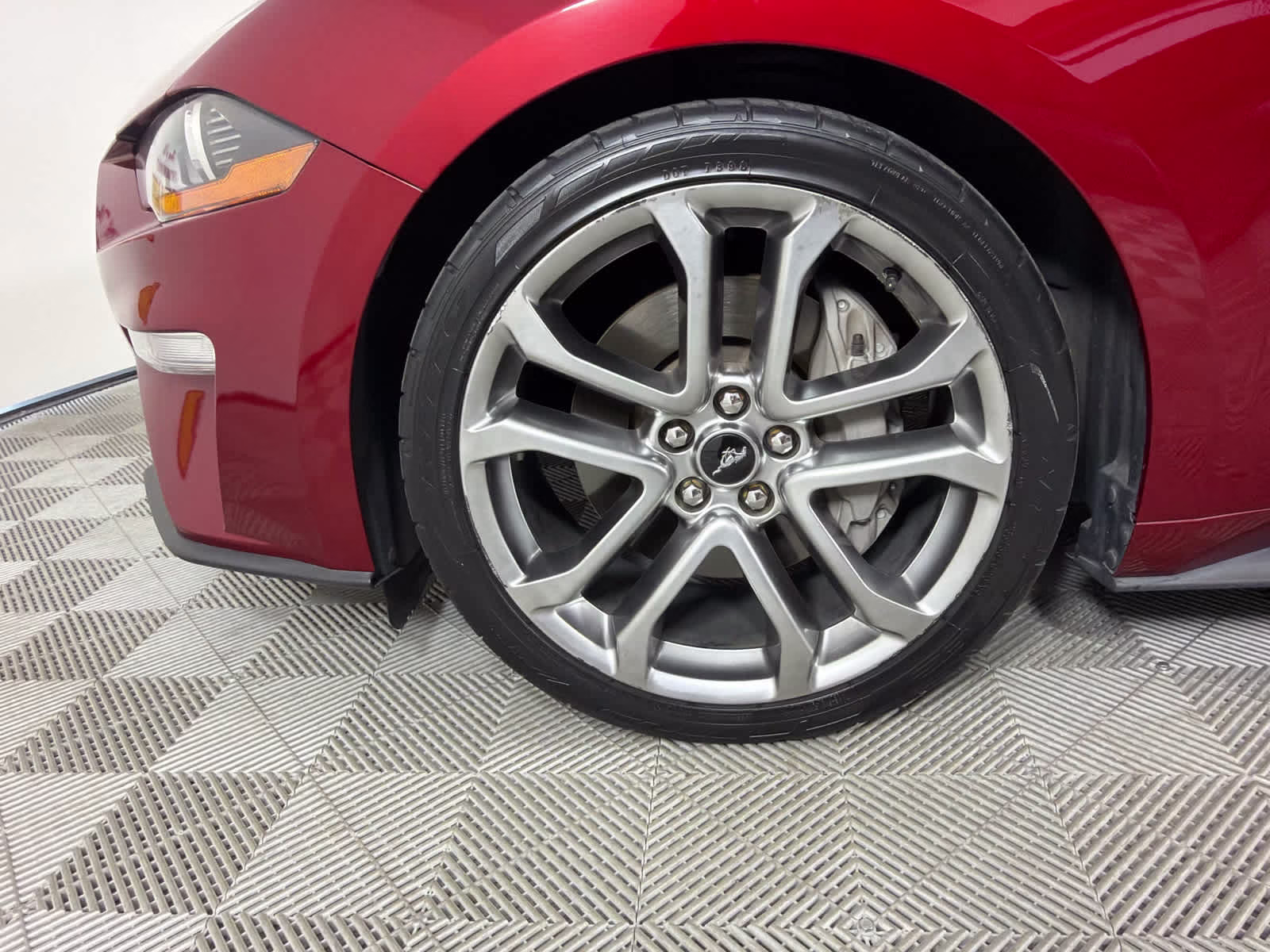 2019 Ruby Red Metallic Tinted Clearcoat Ford Mustang GT Premium RWD Sedan