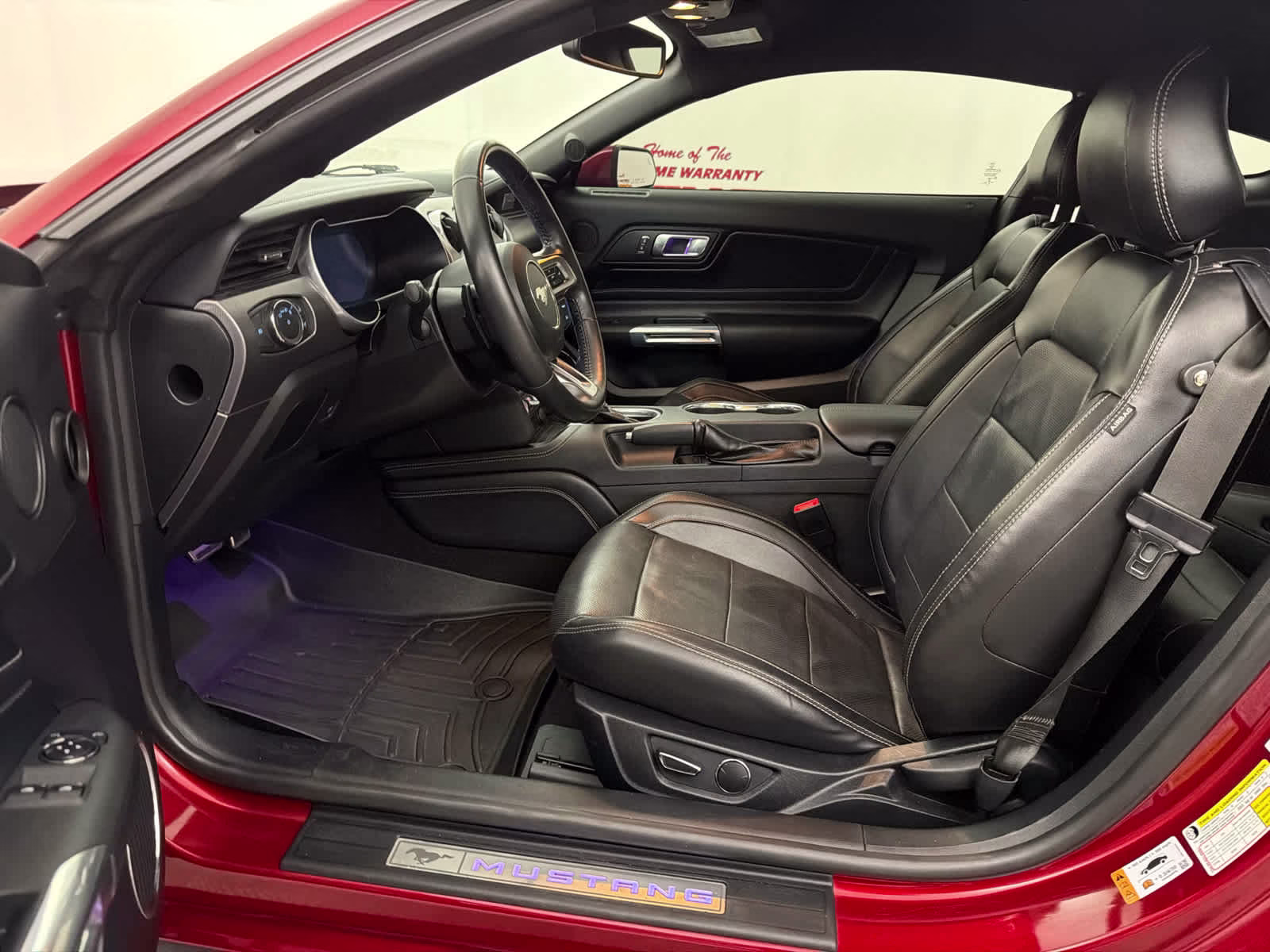 2019 Ruby Red Metallic Tinted Clearcoat Ford Mustang GT Premium RWD Sedan