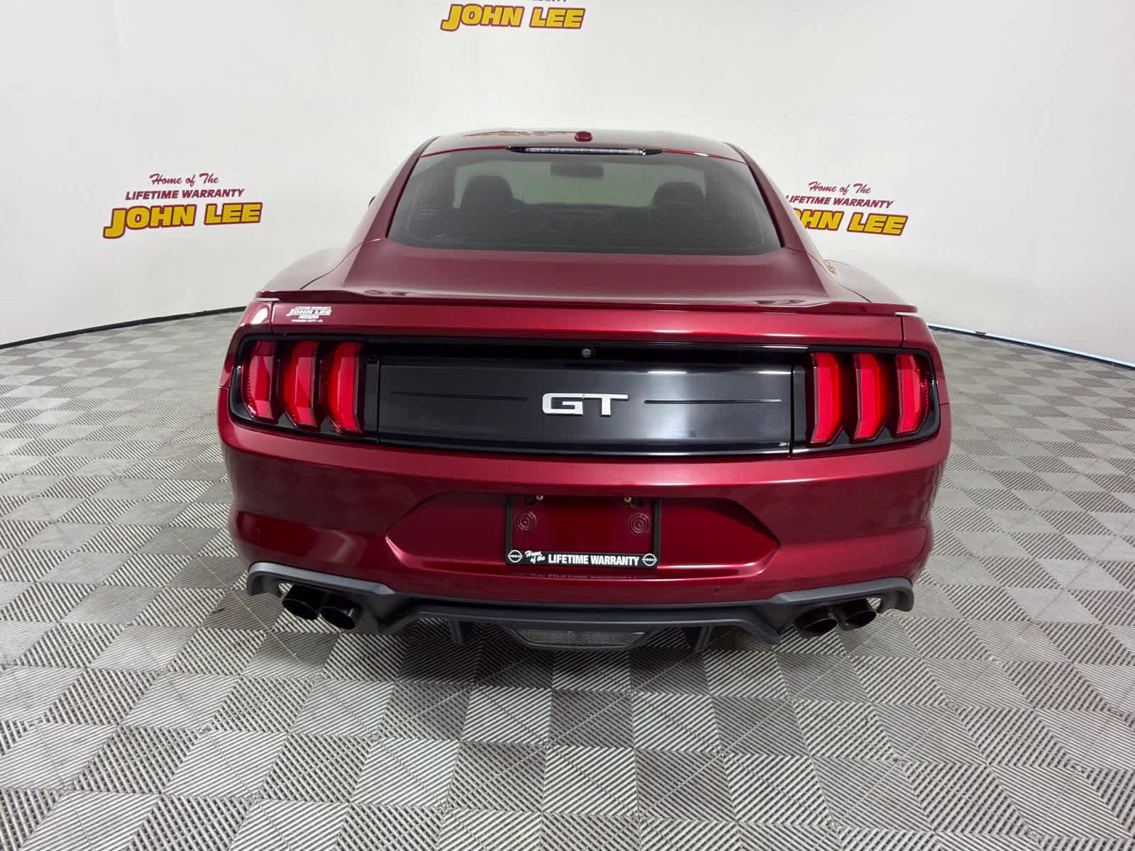 2019 Ruby Red Metallic Tinted Clearcoat Ford Mustang GT Premium RWD Sedan