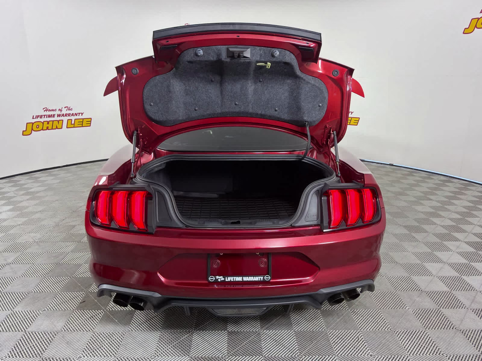 2019 Ruby Red Metallic Tinted Clearcoat Ford Mustang GT Premium RWD Sedan