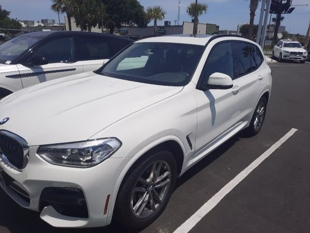 2020 Alpine White BMW X3 xDrive30i AWD SUV