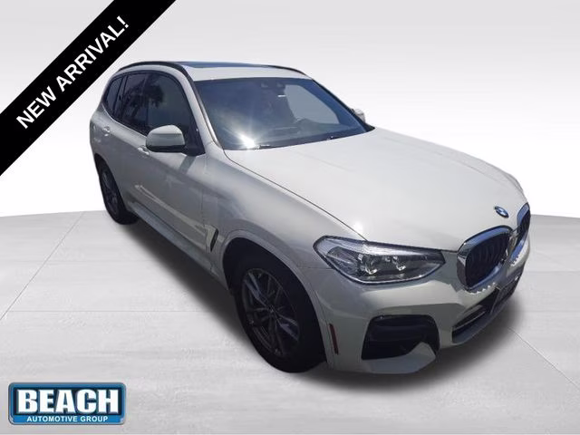 2020 Alpine White BMW X3 xDrive30i AWD SUV