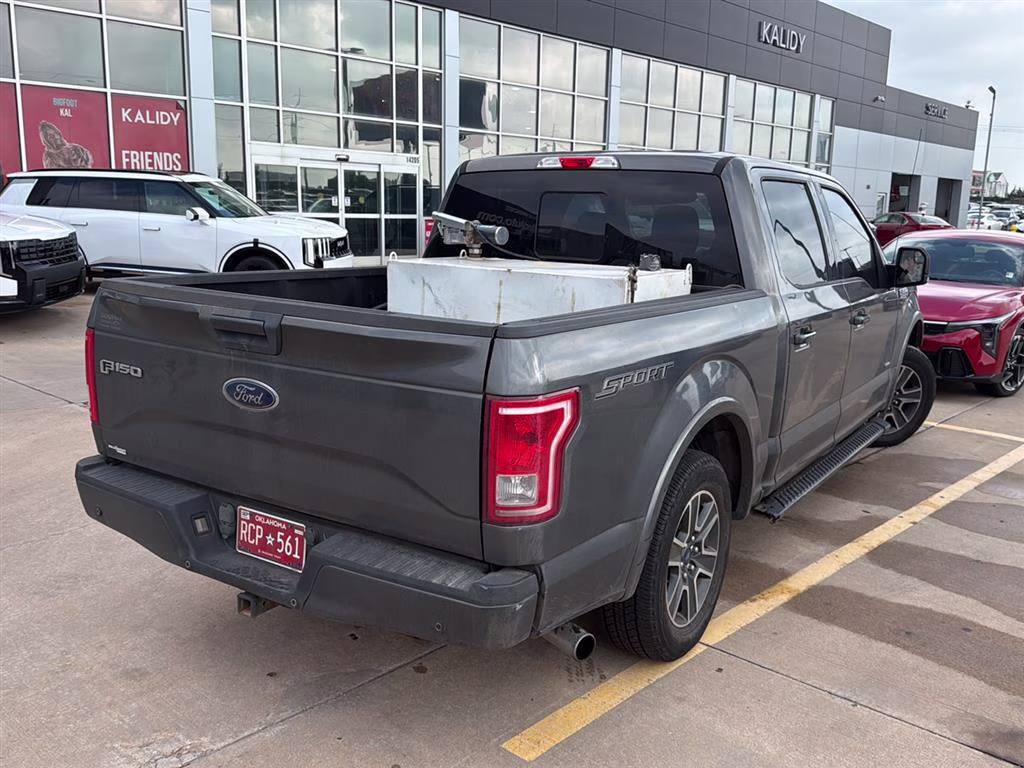 2016 Lithium Gray Ford F-150 XLT RWD Truck