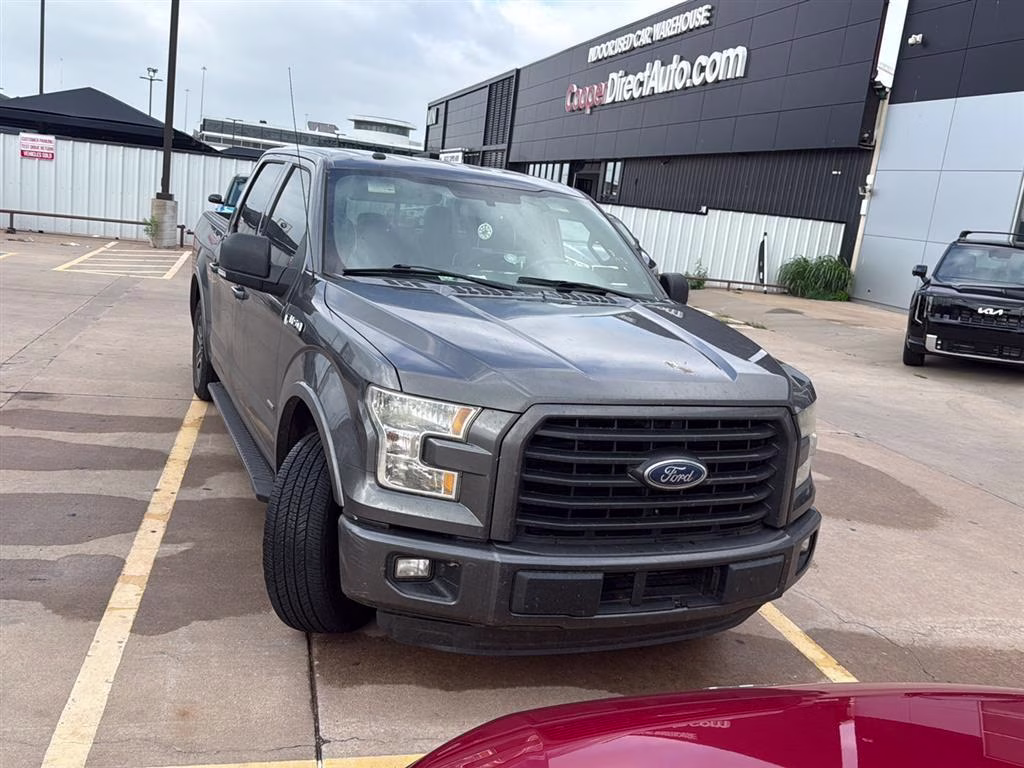 2016 Lithium Gray Ford F-150 XLT RWD Truck