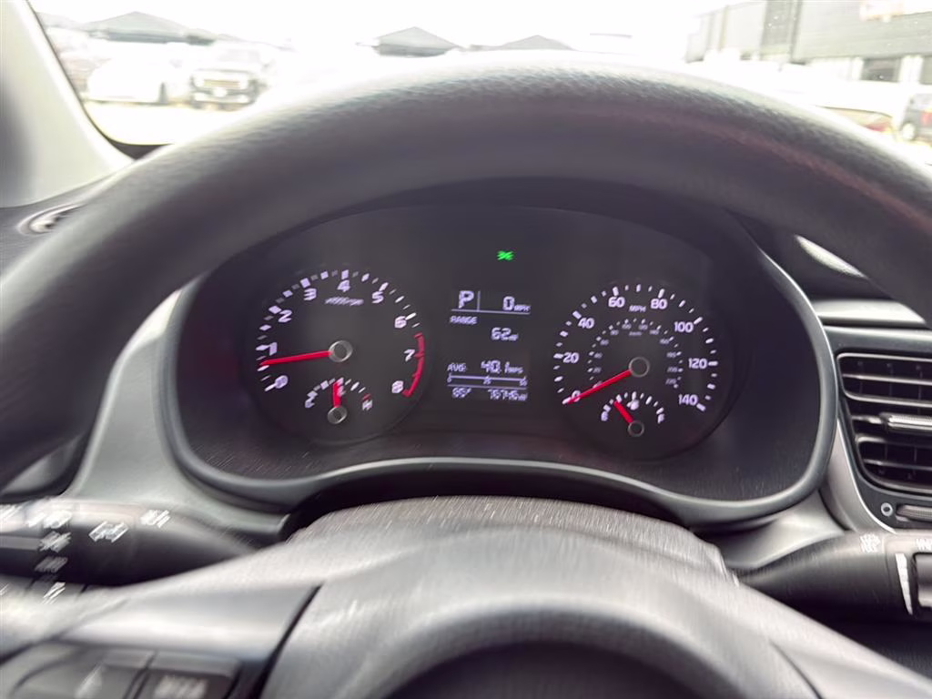 2020 Clear White Kia Rio S FWD Sedan