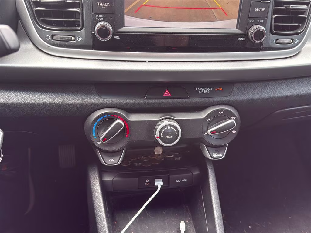 2020 Clear White Kia Rio S FWD Sedan
