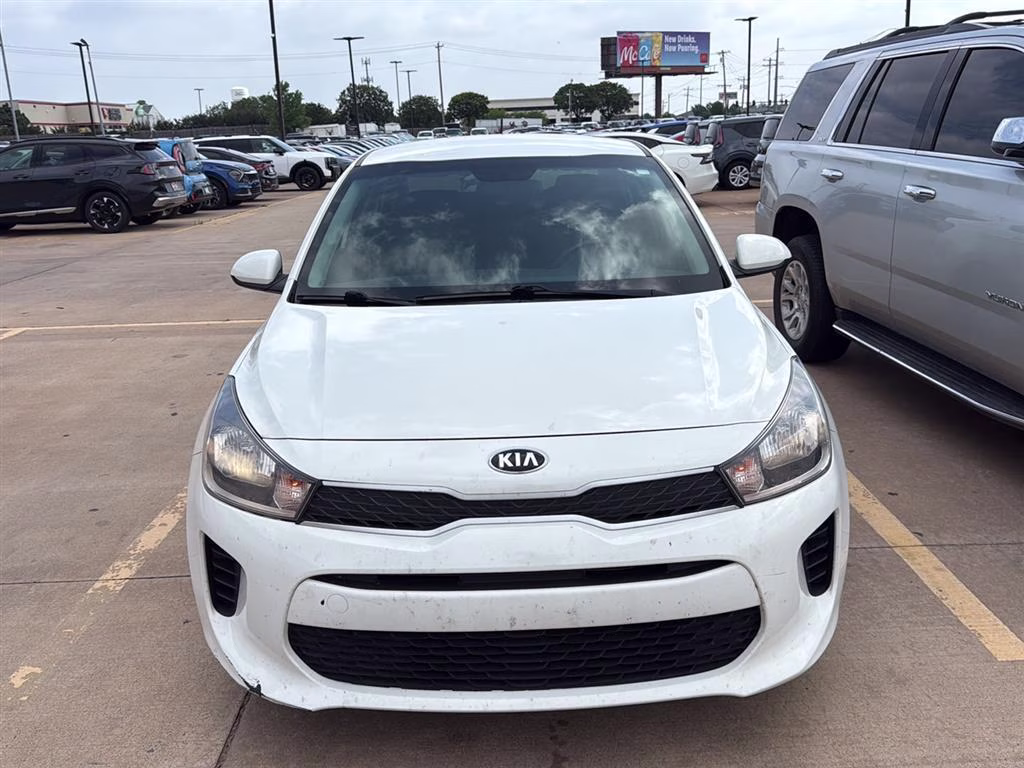 2020 Clear White Kia Rio S FWD Sedan