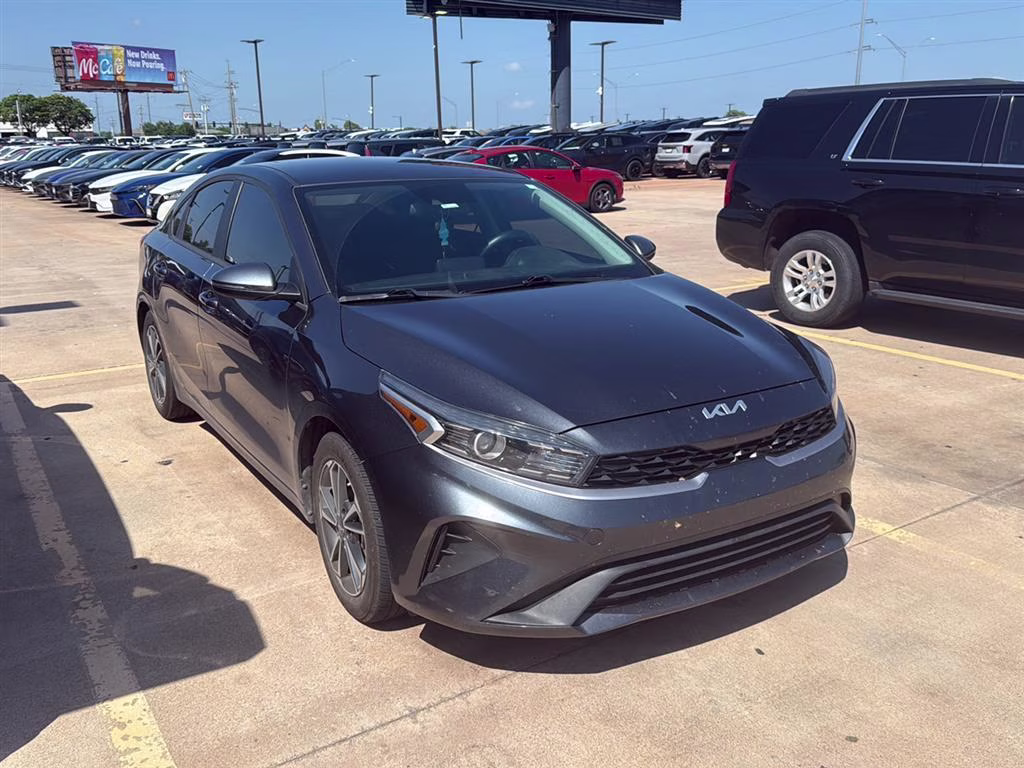 2023 Gravity Gray Kia Forte LXS FWD Sedan