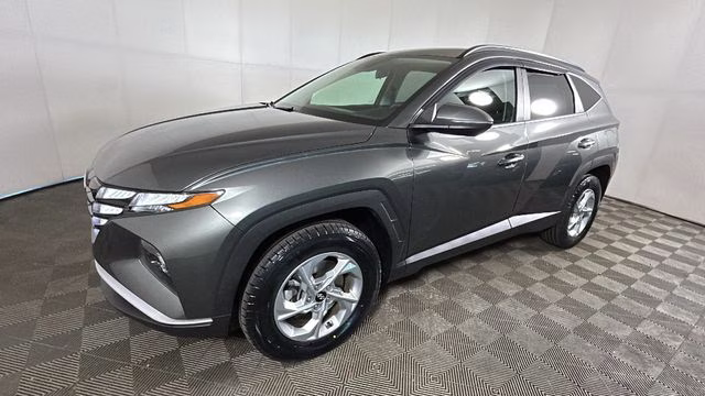 2022 Amazon Gray Hyundai Tucson SEL AWD SUV