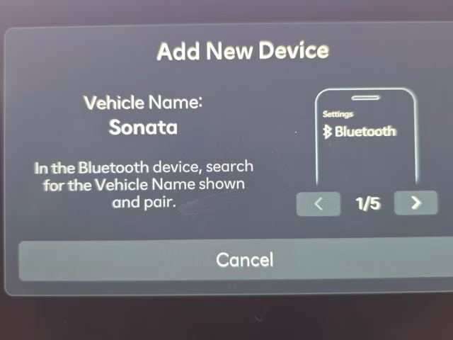 2026 Transmission Blue Hyundai Sonata SE FWD Sedan