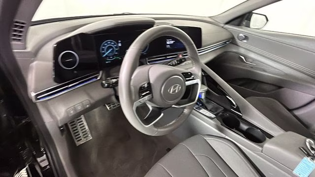 2025 Abyss Black Hyundai Elantra Hybrid SEL Sport FWD Sedan