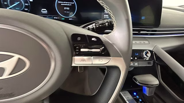 2025 Abyss Black Hyundai Elantra Hybrid SEL Sport FWD Sedan