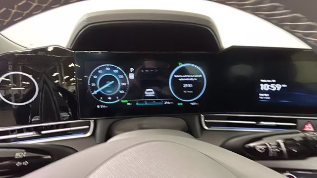 2025 Abyss Black Hyundai Elantra Hybrid SEL Sport FWD Sedan