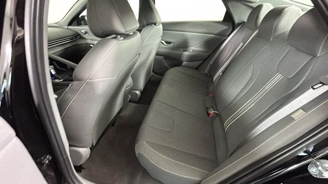 2025 Abyss Black Hyundai Elantra Hybrid SEL Sport FWD Sedan