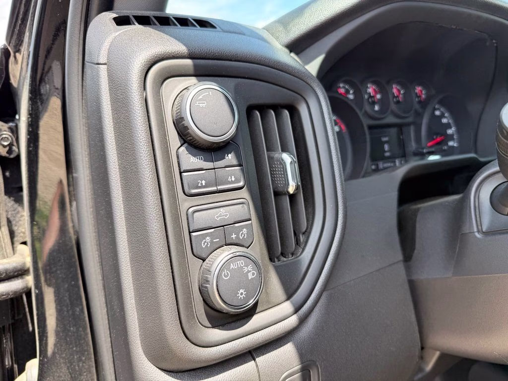 2022 Black Chevrolet Silverado 1500 LTD Custom Trail Boss 4X4 Truck