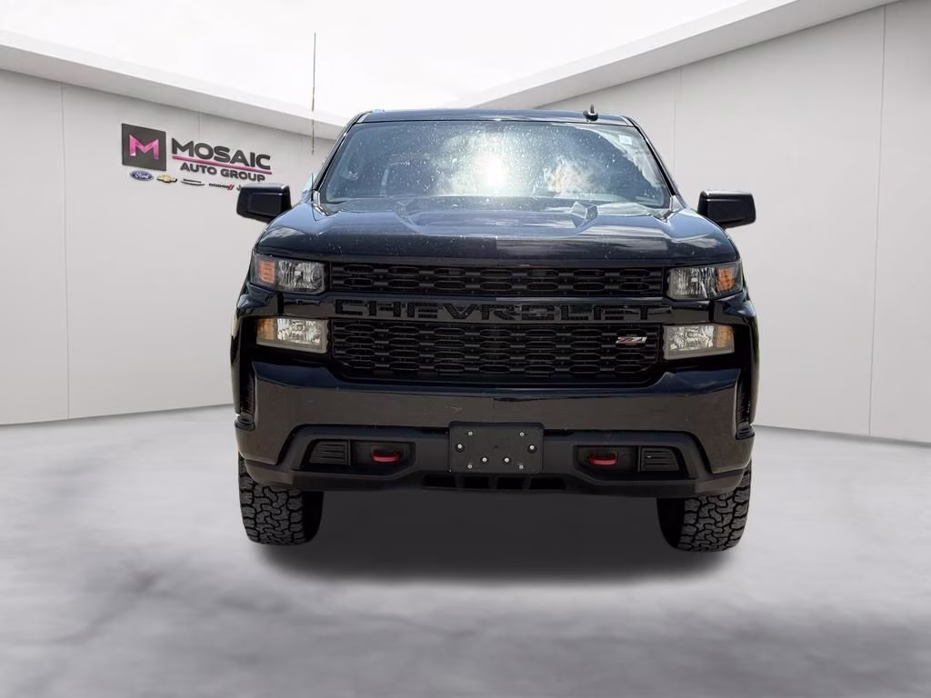 2022 Black Chevrolet Silverado 1500 LTD Custom Trail Boss 4X4 Truck
