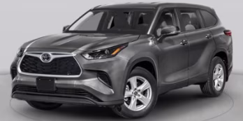 2024 Magnetic Gray Metallic Toyota Highlander XLE FWD SUV