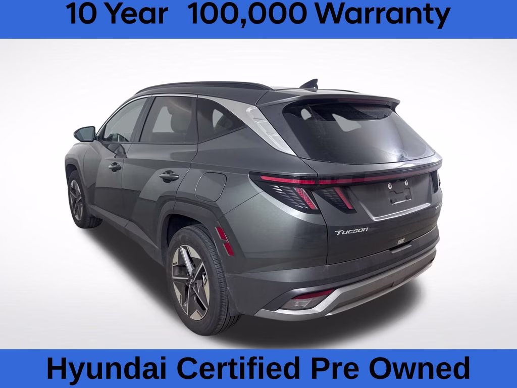 2025 Amazon Gray Hyundai Tucson Hybrid SEL Convenience AWD SUV
