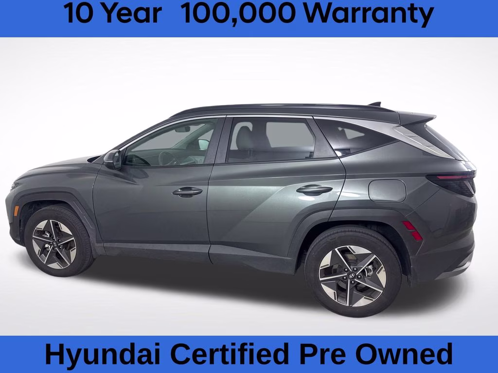 2025 Amazon Gray Hyundai Tucson Hybrid SEL Convenience AWD SUV