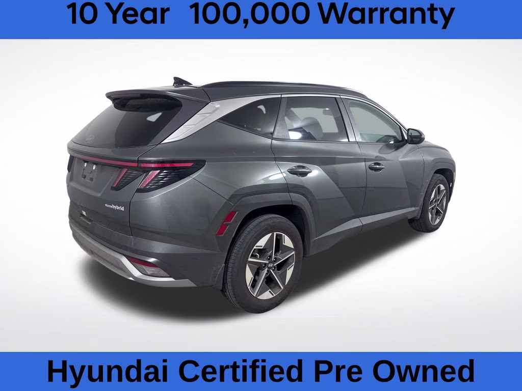2025 Amazon Gray Hyundai Tucson Hybrid SEL Convenience AWD SUV